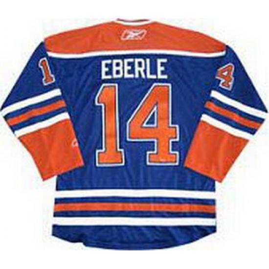 Kids Edmonton Oilers 14 Jordan Eberle Jerseys LT blue
